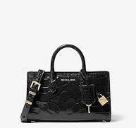 HANDTAS VAN MICHAEL KORS 32F4GETC0E 001 BLACK