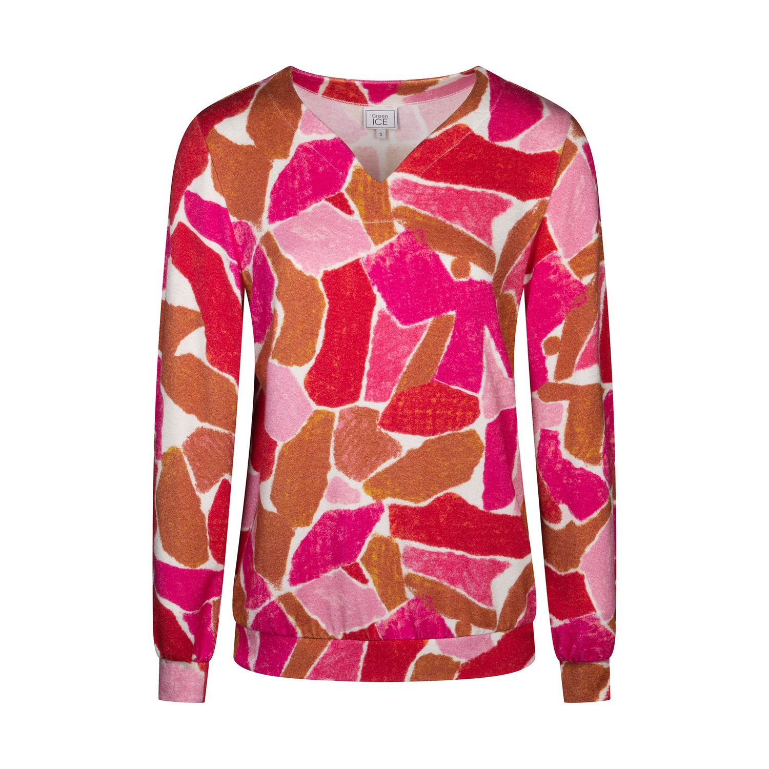 PULL VAN GREEN ICE NEMROD  Fuchsia