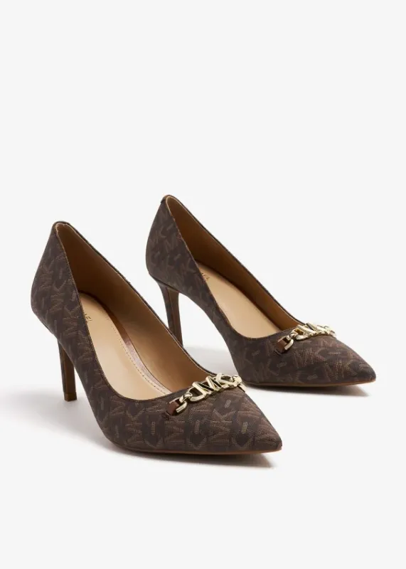 PUMPS VAN MICHAEL KORS 40T4TFMP1B 212 BROWN MULTI