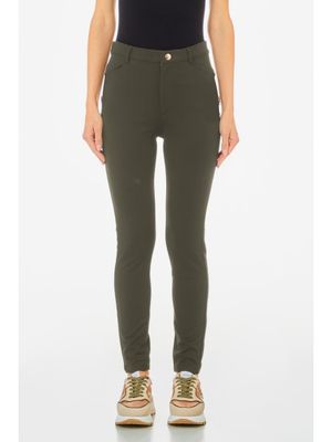 BROEK VAN LIU JO TF4194-JS182 90515 OLIVE NIGHT