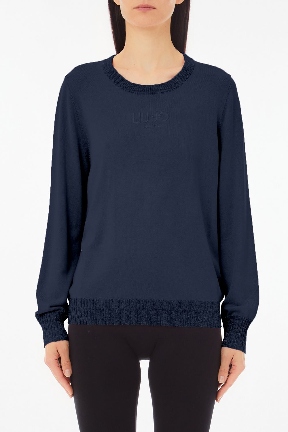 PULL VAN LIU JO TA5060-MS49I 93922 NUIT NOIR