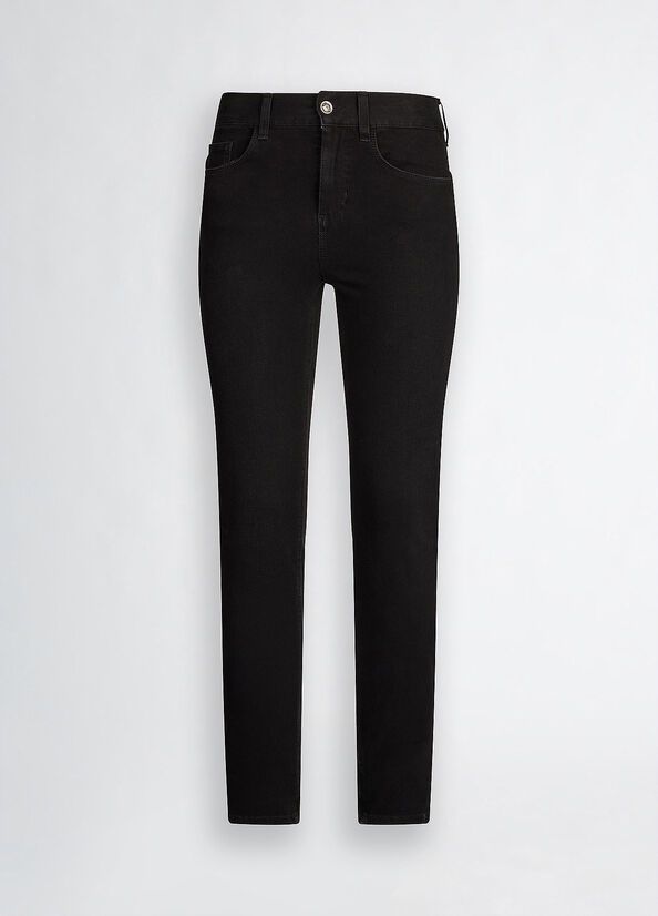 BROEK VAN LIU JO UA5054-D4886 87390 DEN.BLACK NEW BISTRE