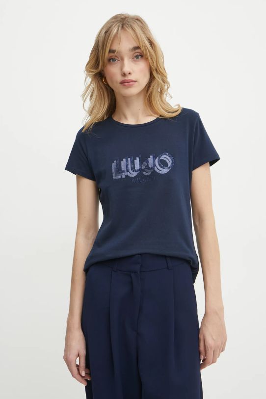 T-SHIRT VAN LIU JO TA5214-JS003 M9509 NUIT NOIR/LIUJO