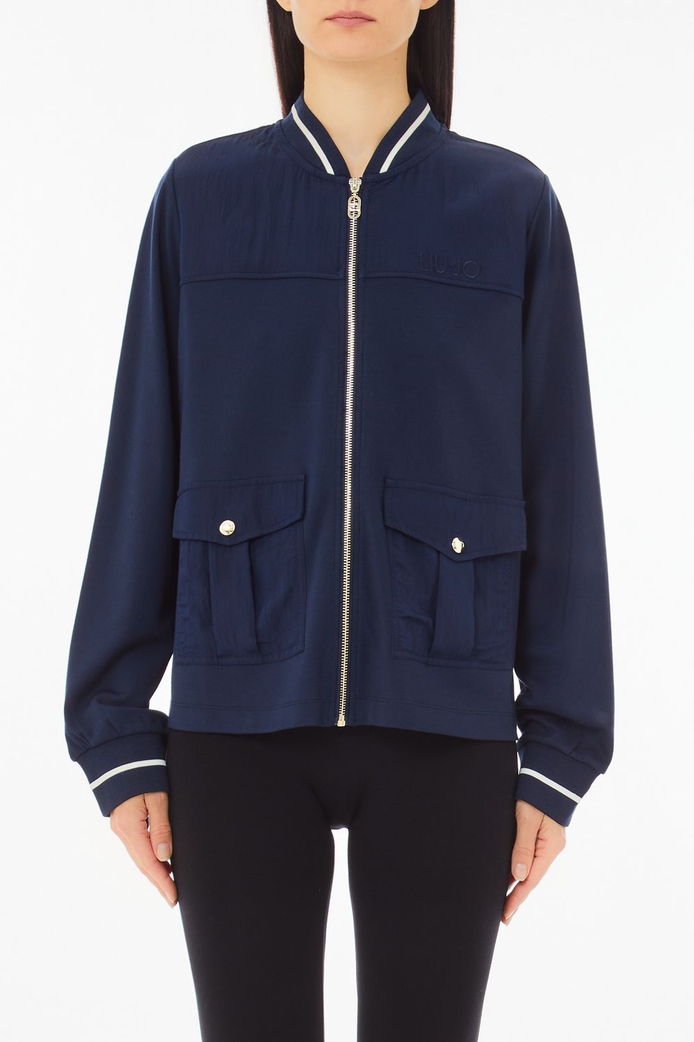 GILET VAN LIU JO TA5119-J5942 93922 NUIT NOIR