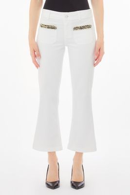 BROEK VAN LIU JO UA5244-T0779 10701 BIANCO LANA