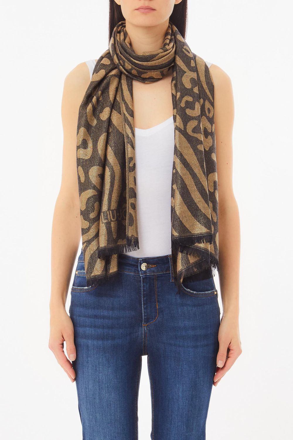 SJAAL VAN LIU JO 2A5003-T0300 W9924 NERO/ZEBRA GOLD