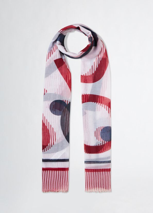SJAAL VAN LIU JO 2A5051-T0300 M9360 ST.STRIP.ROSSO POMP.