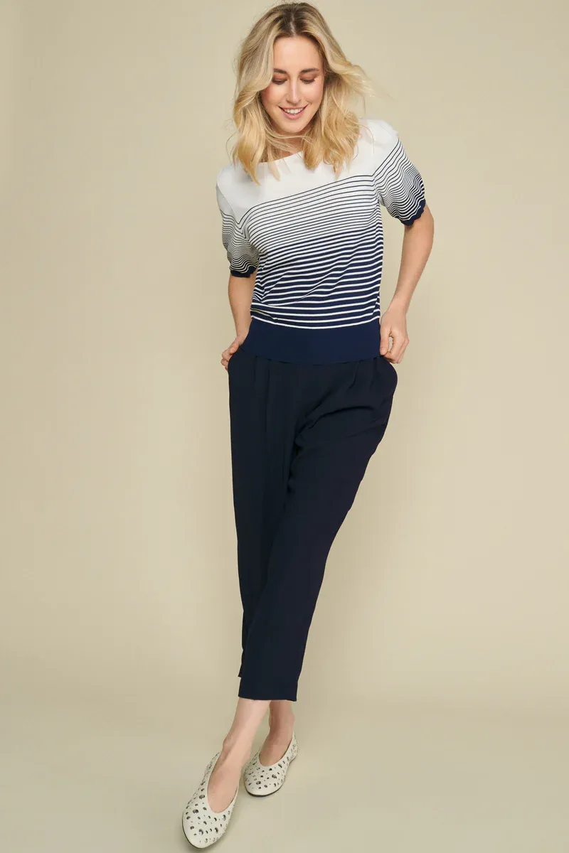 PULL VAN MARIE MERO PU60/NAV+WHI NAVY/WHITE