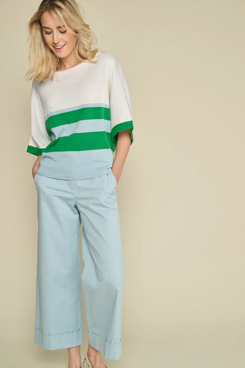 BROEK VAN MARIE MERO TR56/130 LIGHT BLUE