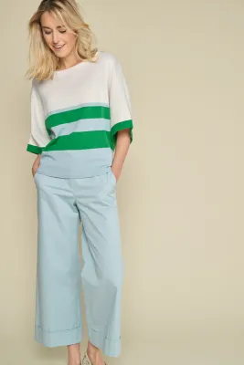 BROEK VAN MARIE MERO TR56/130 LIGHT BLUE