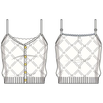 TOP VAN MARCIANO BY GUESS 5RGR23 5857Z MCDM MACADAMIA