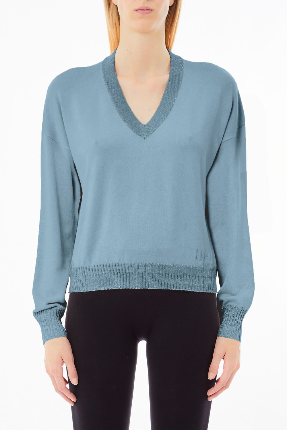 PULL VAN LIU JO TA5062-MS49I 34411 CRYSTAL BLUE
