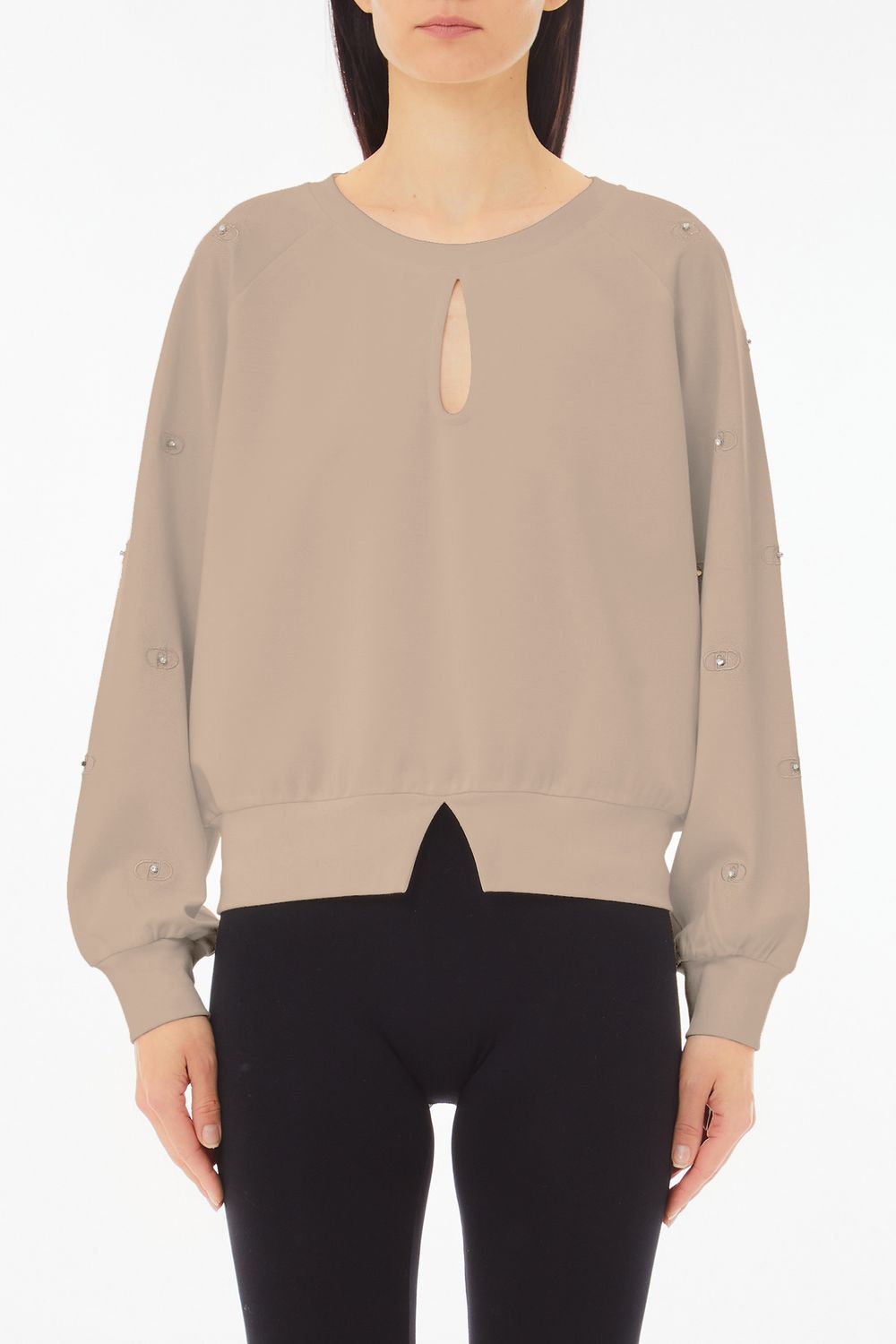 SWEATER VAN LIU JO TA5189-J5942 41209 NATURAL BEIGE