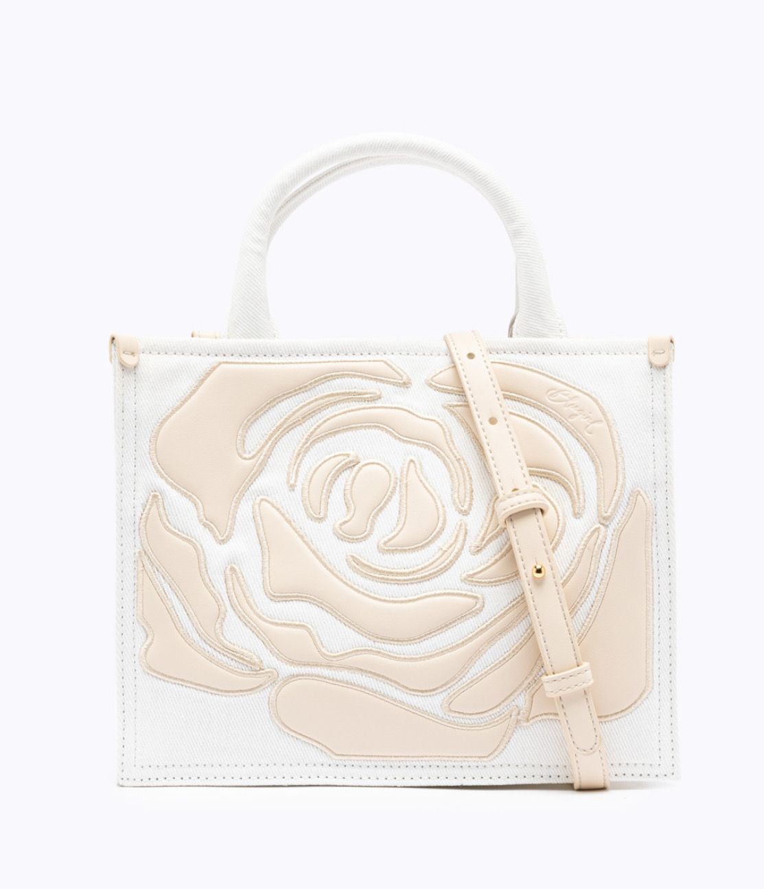 HANDTAS VAN BLUGIRL PA5002 D0001 B2676 Denim bianco