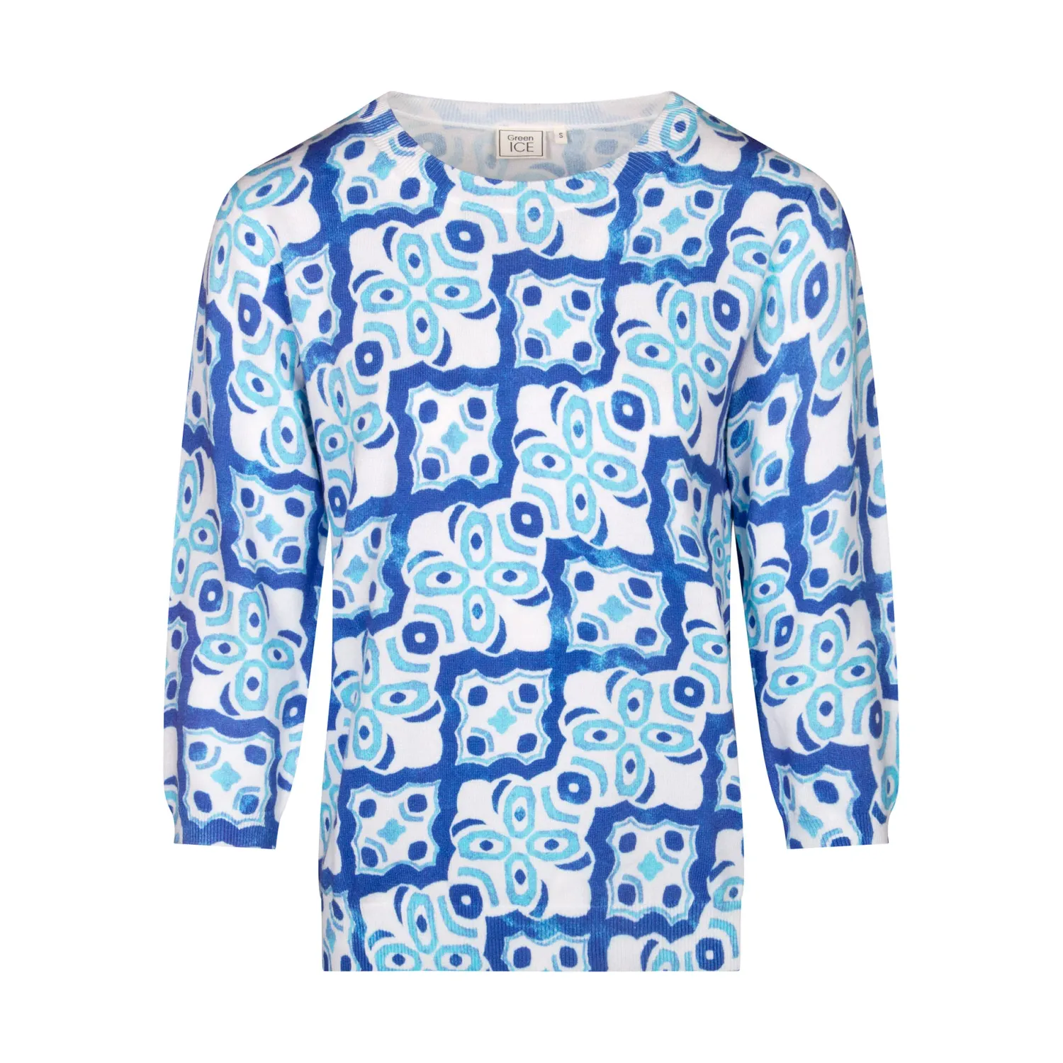 PULL VAN GREEN ICE NACHA  Blue