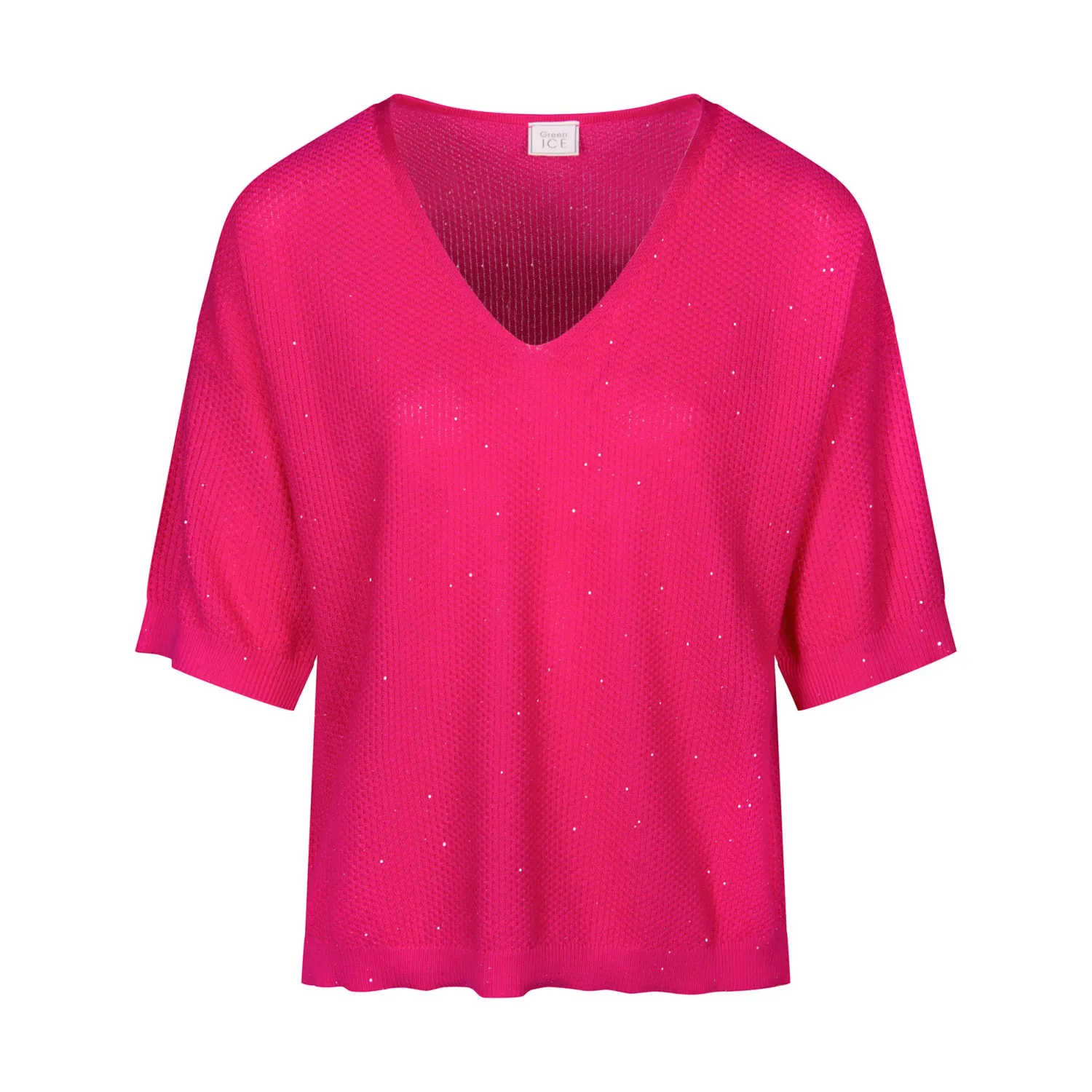 PULL VAN GREEN ICE AMARRA  Fuchsia
