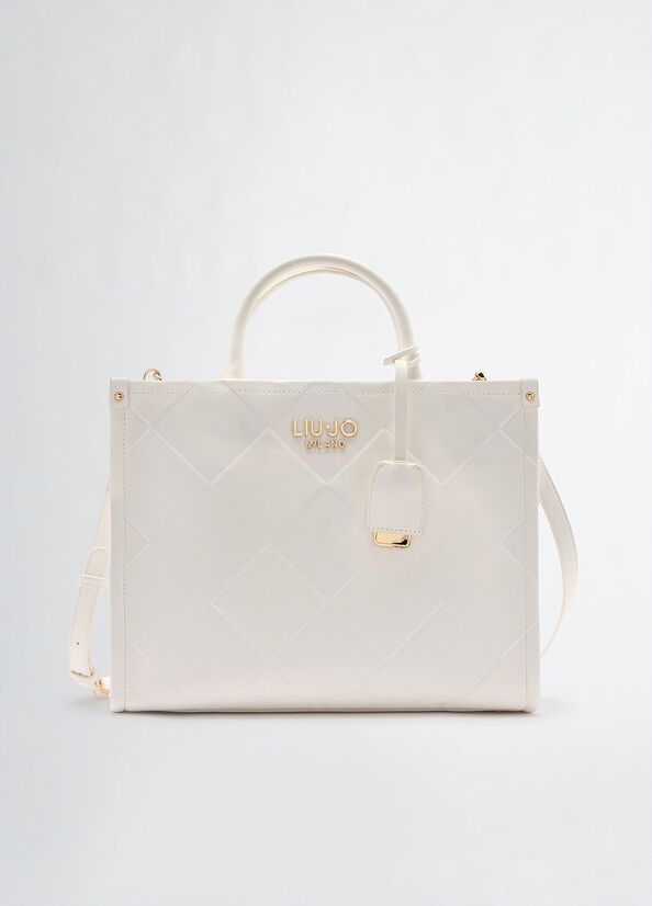 HANDTAS VAN LIU JO AA5206-E0778 01065 OFF WHITE