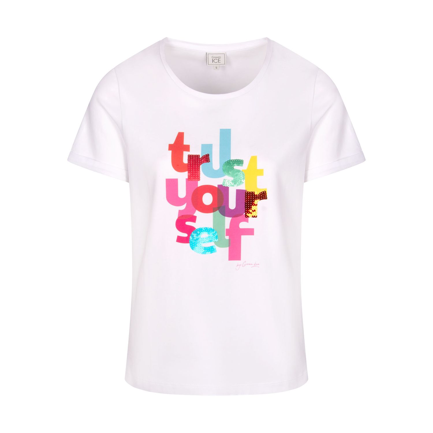 T-SHIRT VAN GREEN ICE KIRELO  White