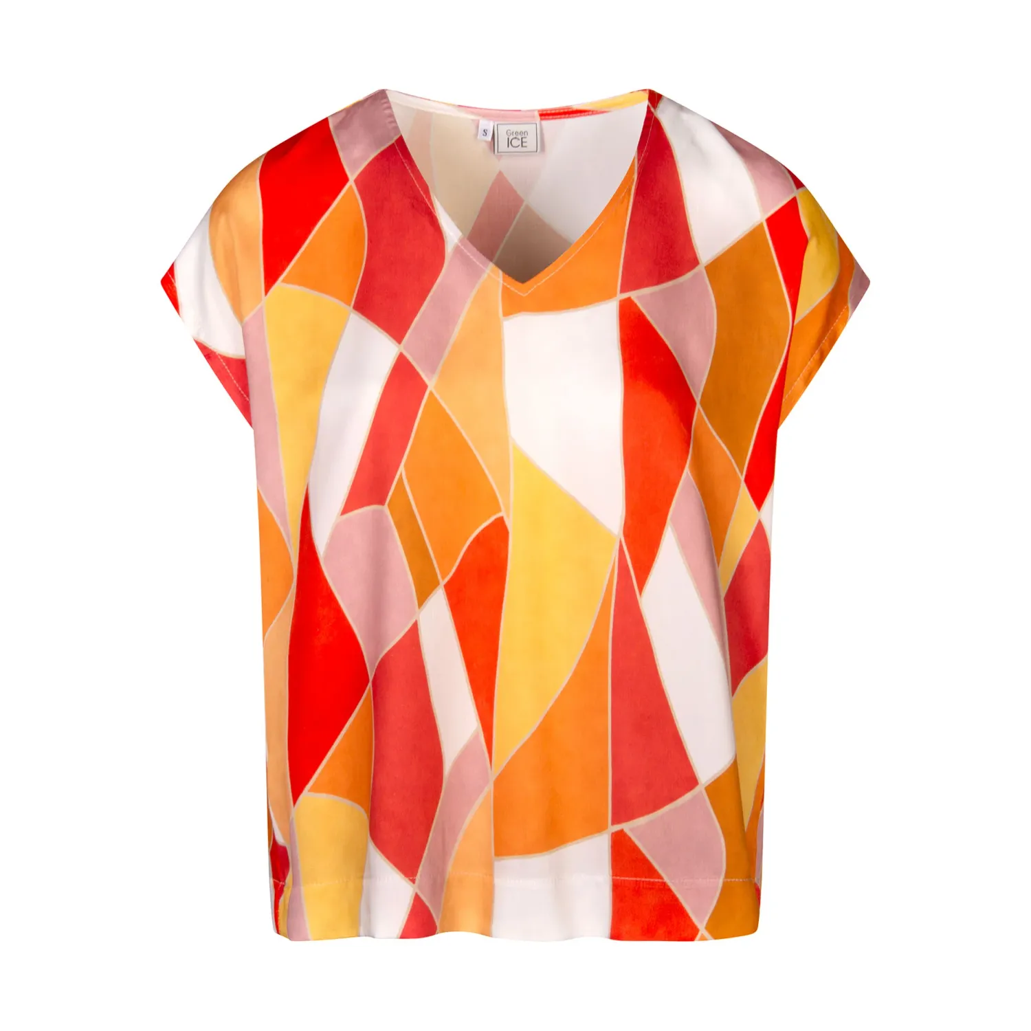 T-SHIRT VAN GREEN ICE SLATER  Red