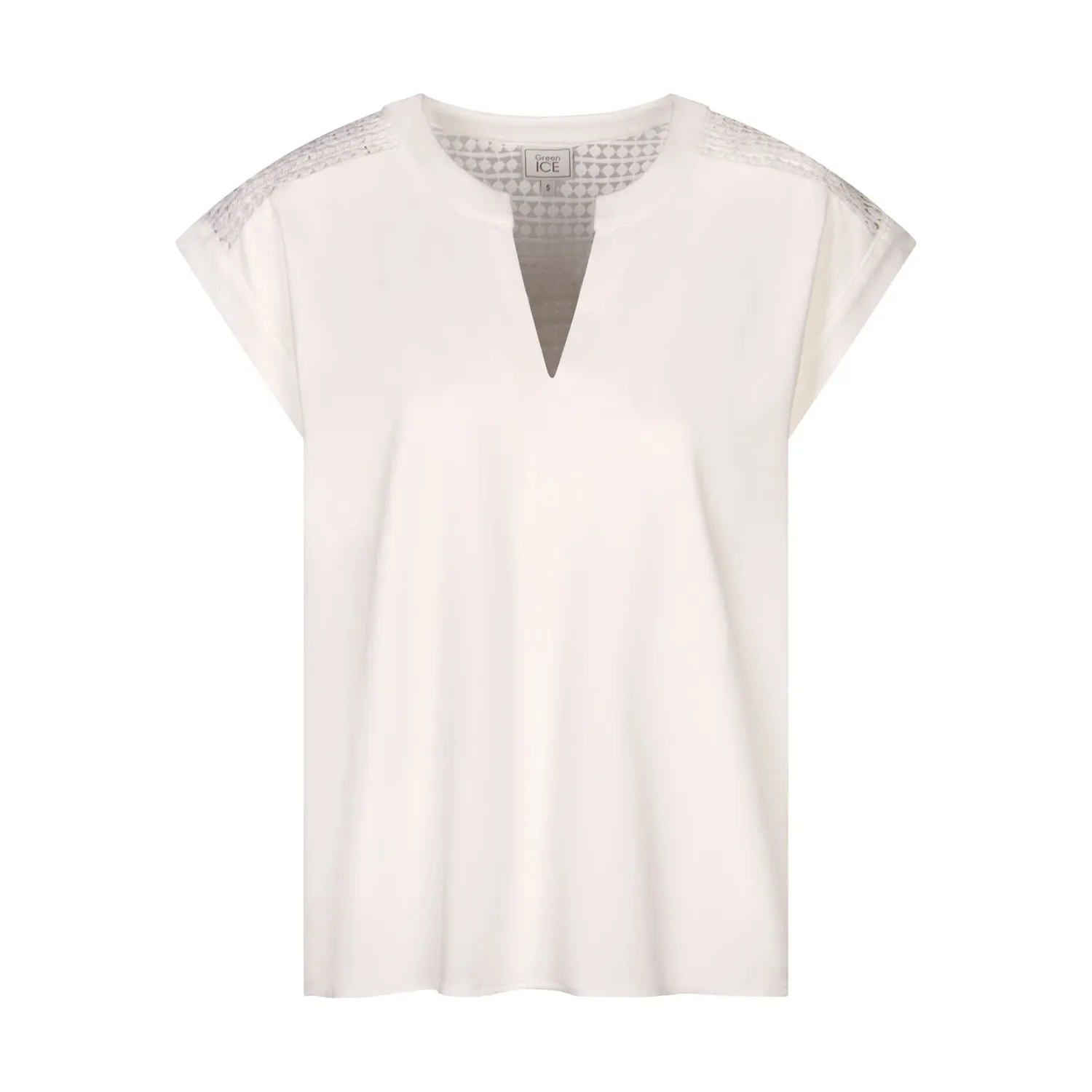 T-SHIRT VAN GREEN ICE KANAAN  Ecru