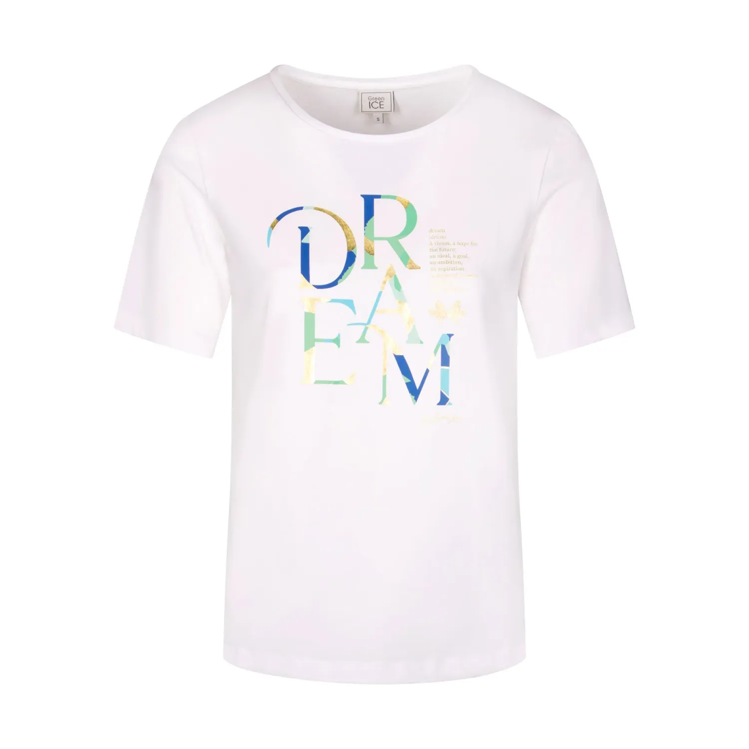 T-SHIRT VAN GREEN ICE KADIA  White