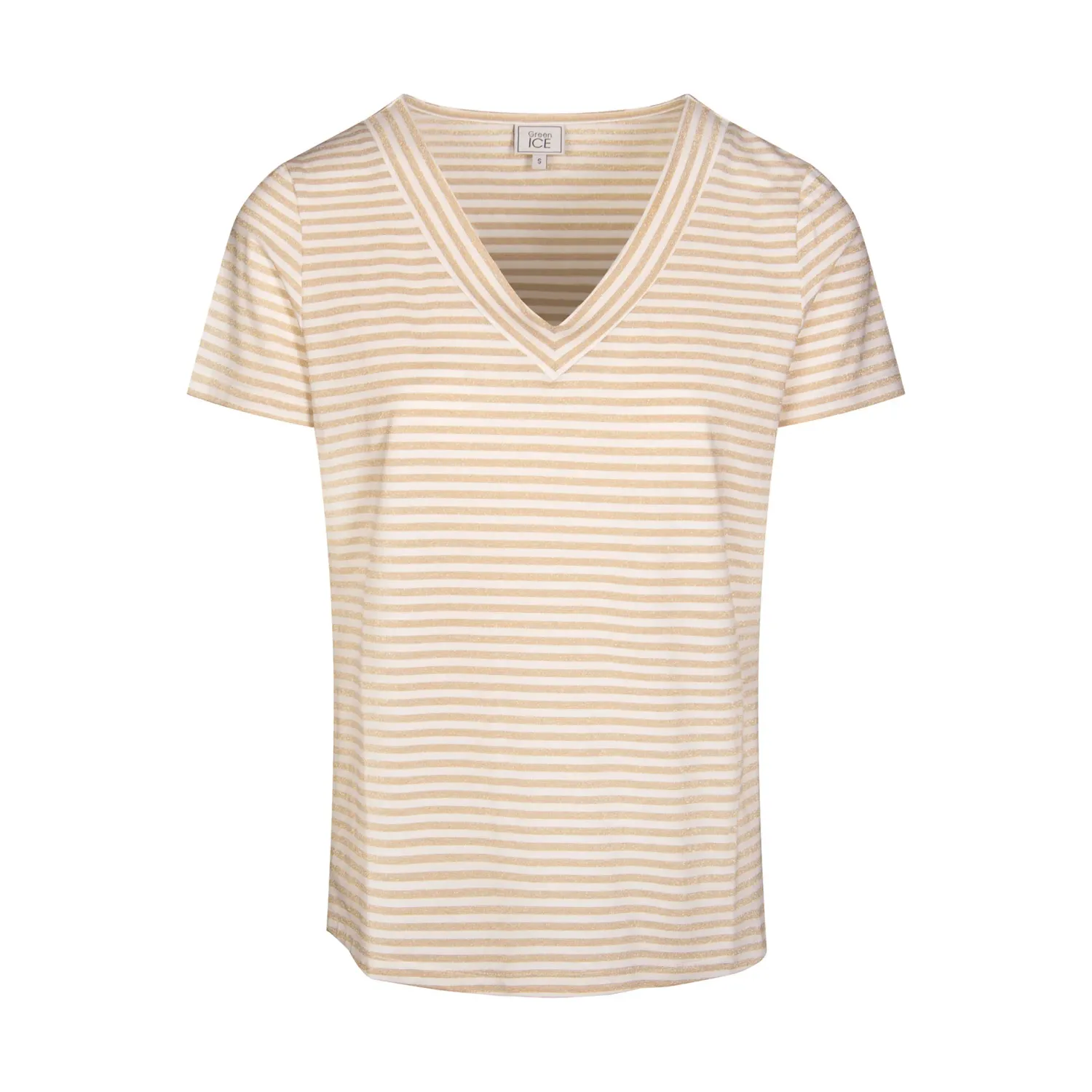 T-SHIRT VAN GREEN ICE KORTEZ  Ecru