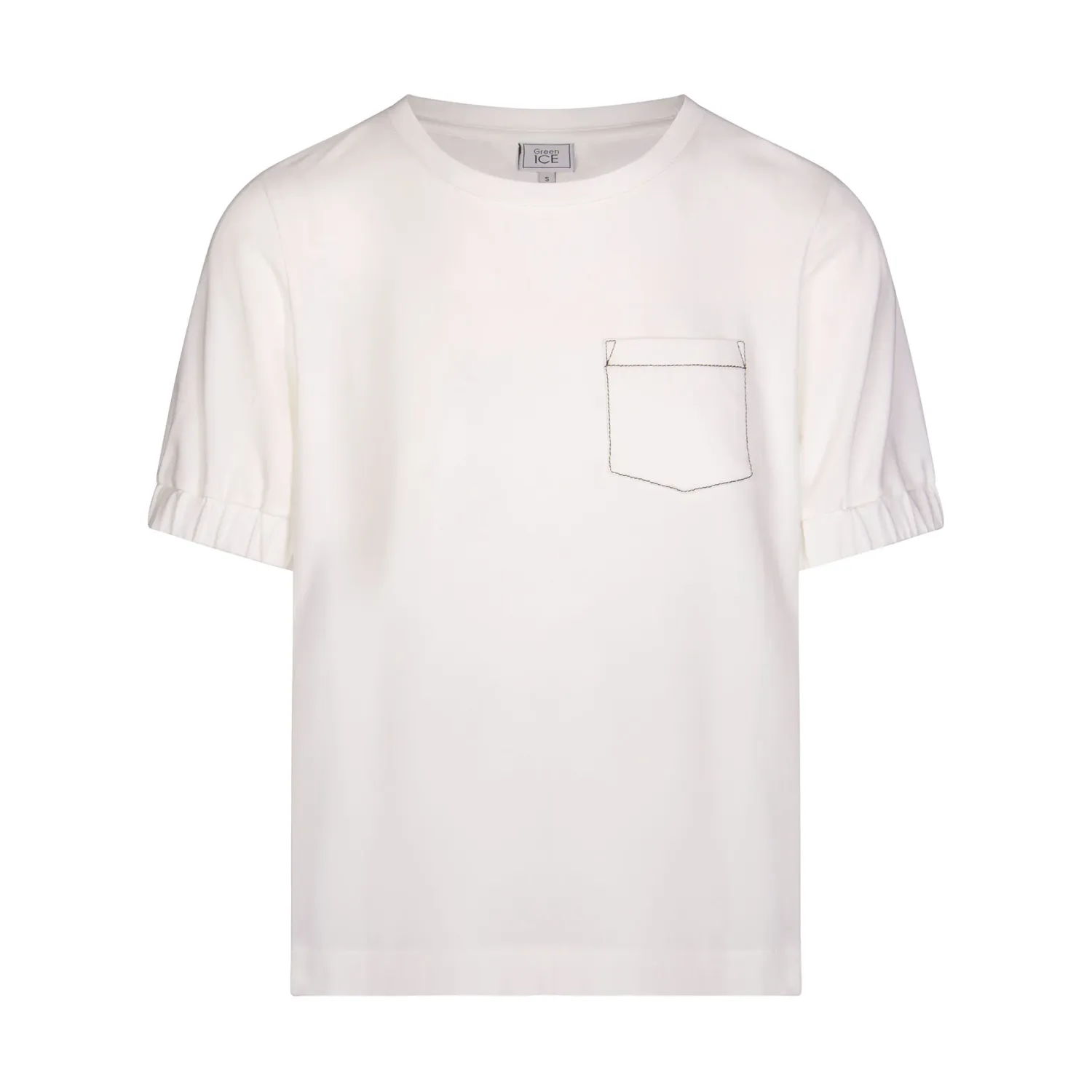T-SHIRT VAN GREEN ICE KEANU  Ecru