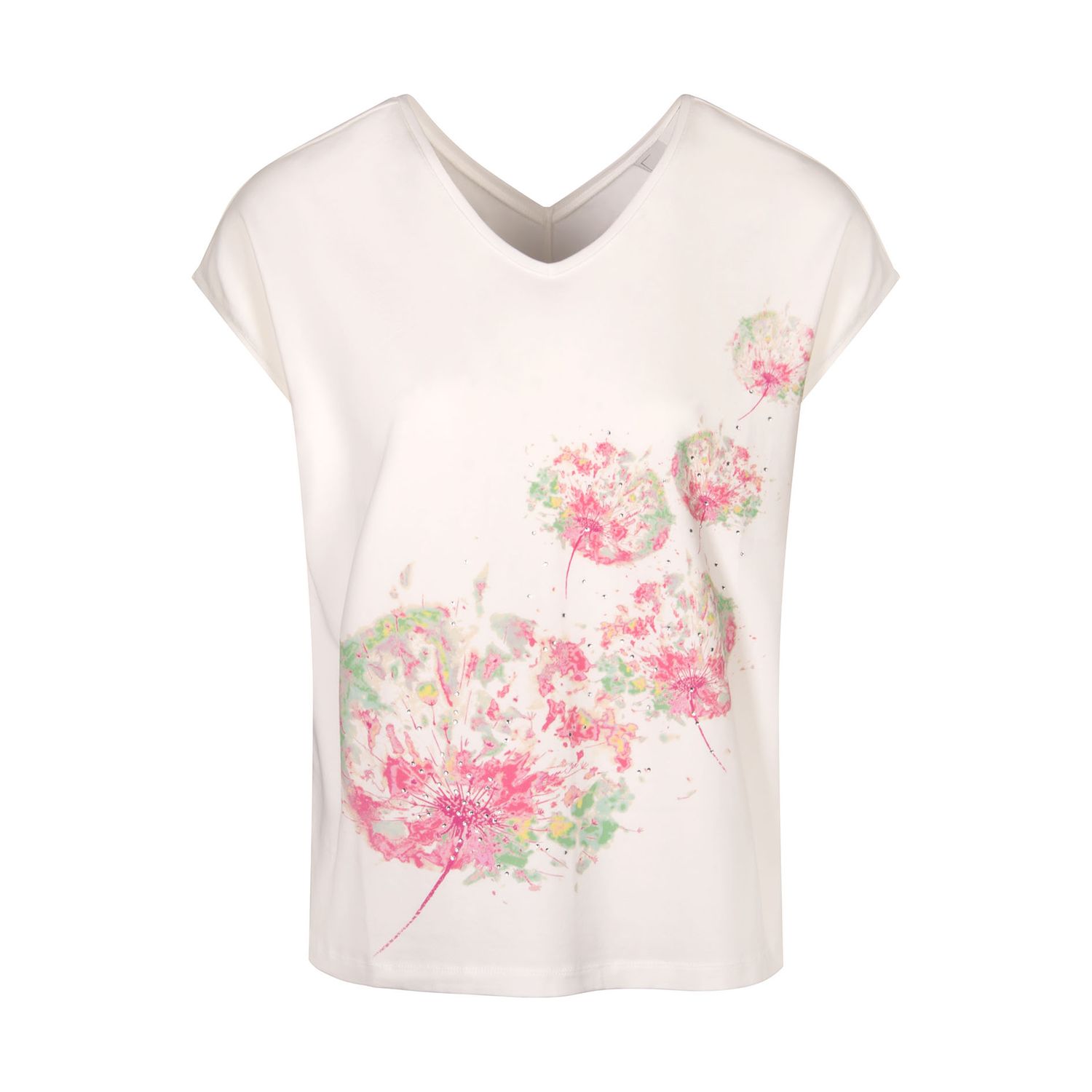 T-SHIRT VAN GREEN ICE KIWI  Ecru