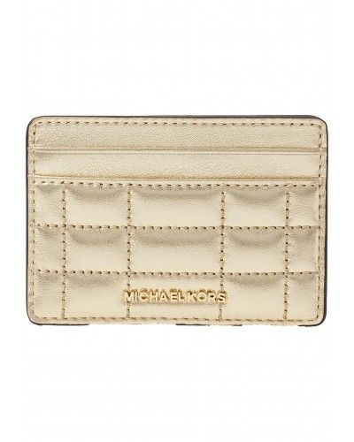 CARDHOLDER VAN MICHAEL KORS 32R4GJ6D0M 740 PALE GOLD
