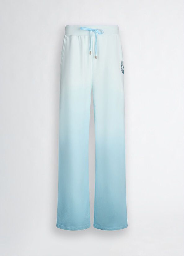 BROEK VAN LIU JO TA5116-FS090 M9112 CRYSTAL BLUE/STRASS