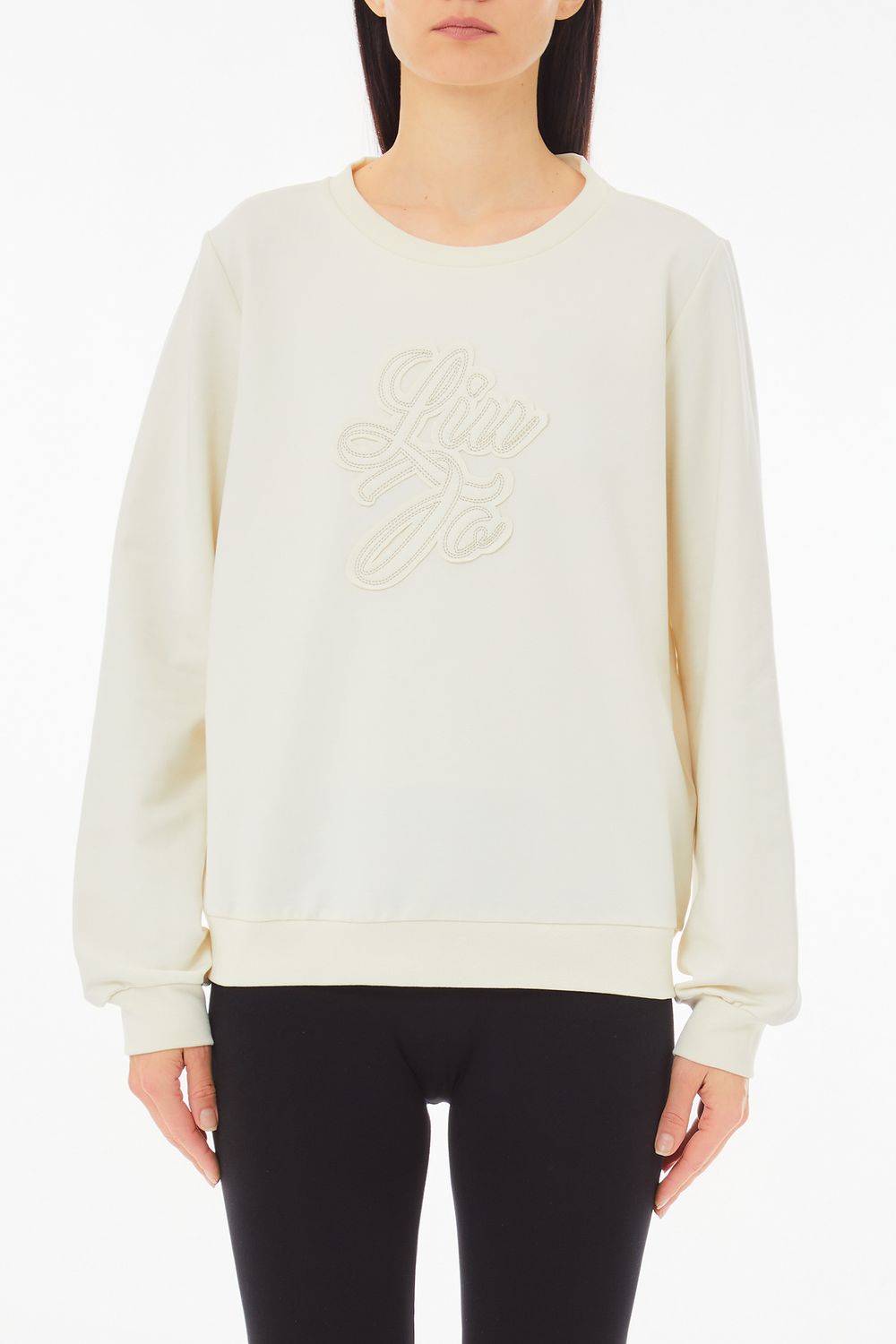 SWEATER VAN LIU JO TA5168-FS090 M9136 WHITE MILK/LIUJO