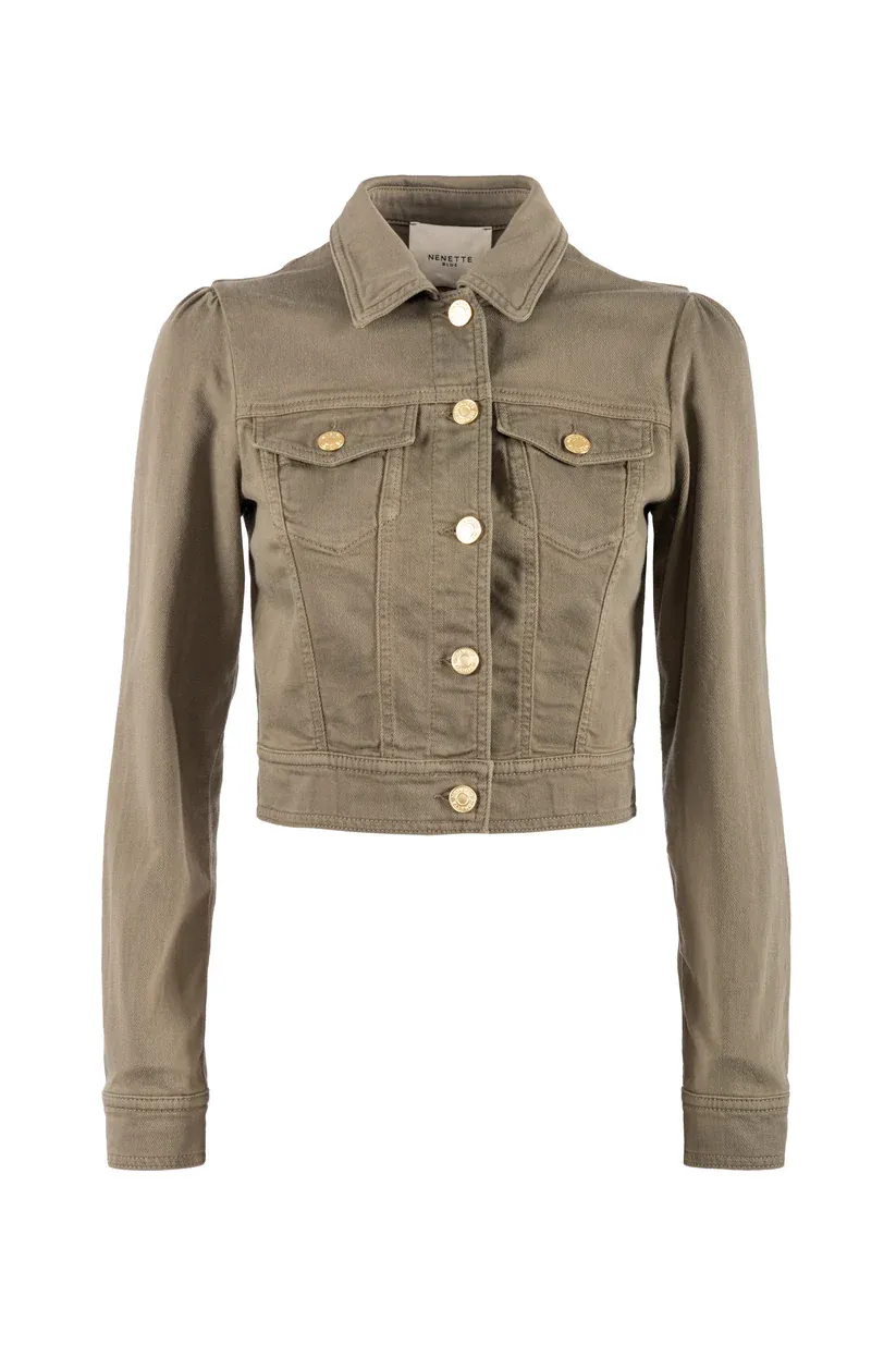 VEST VAN NENETTE 39BB-SANREMO  0308.VERDE MILITARE