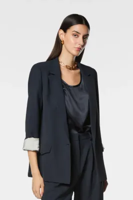 BLAZER VAN NENETTE 39BB-BESANA  0405.BLU NAVY