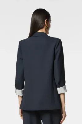 BLAZER VAN NENETTE 39BB-BESANA  0405.BLU NAVY