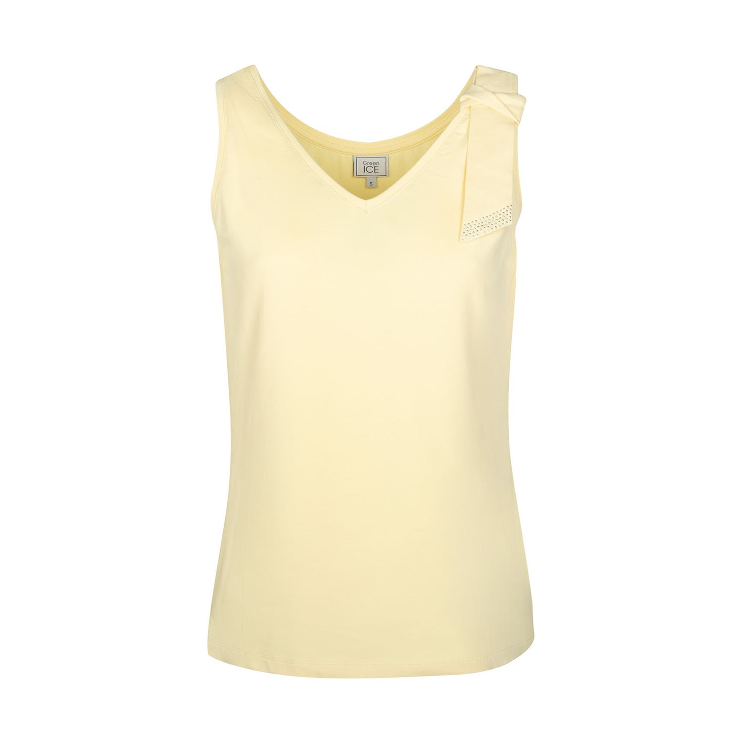 TOP VAN GREEN ICE PARIKIA  Yellow