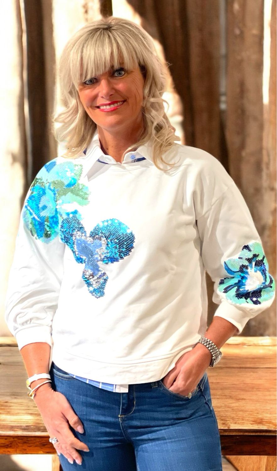PULL VAN SENSO S1357PL/R THIRZA BLUE