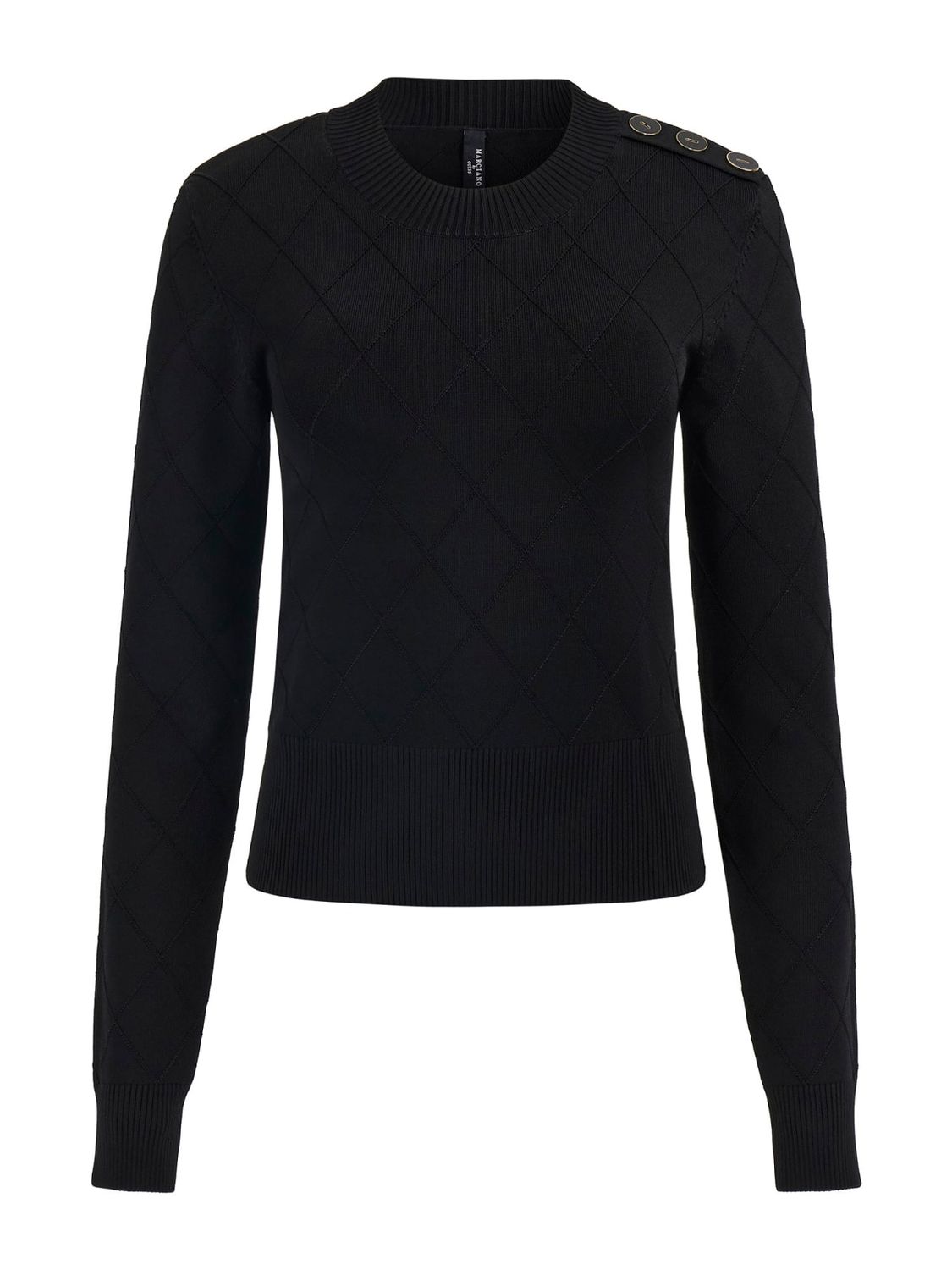 PULL VAN MARCIANO BY GUESS 5YGR11 5036Z JBLK Jet Black A996