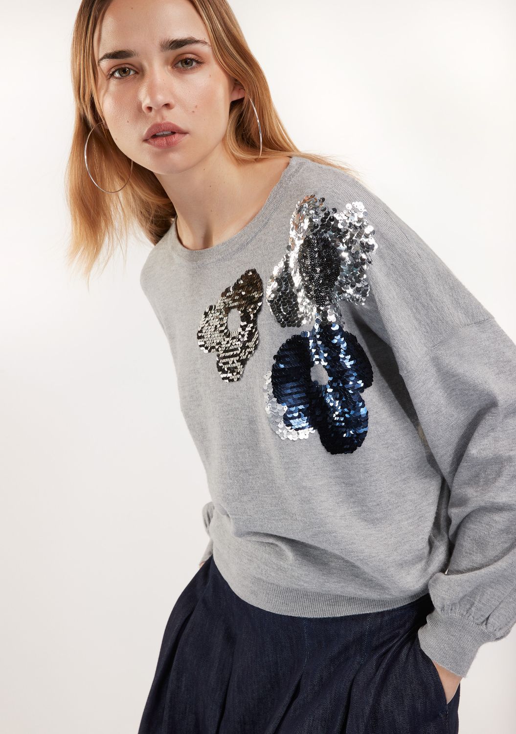 PULL VAN SENSO S1980PL/F NOURA GREY