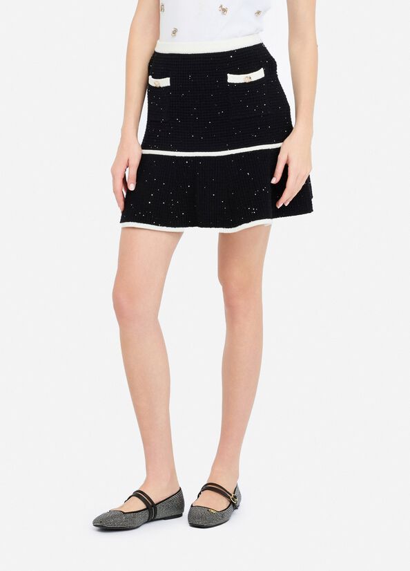 ROK VAN LIU JO CF5133-MS18F 03862 NERO/LATTE
