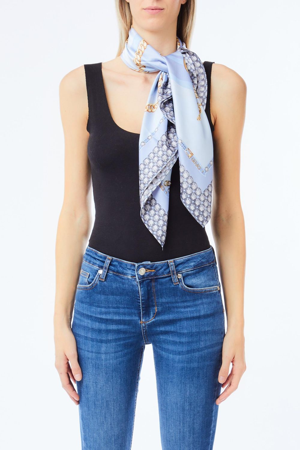 SJAAL VAN LIU JO 2F5084-T0300 M9852 CHAIN LIGHT DENIM