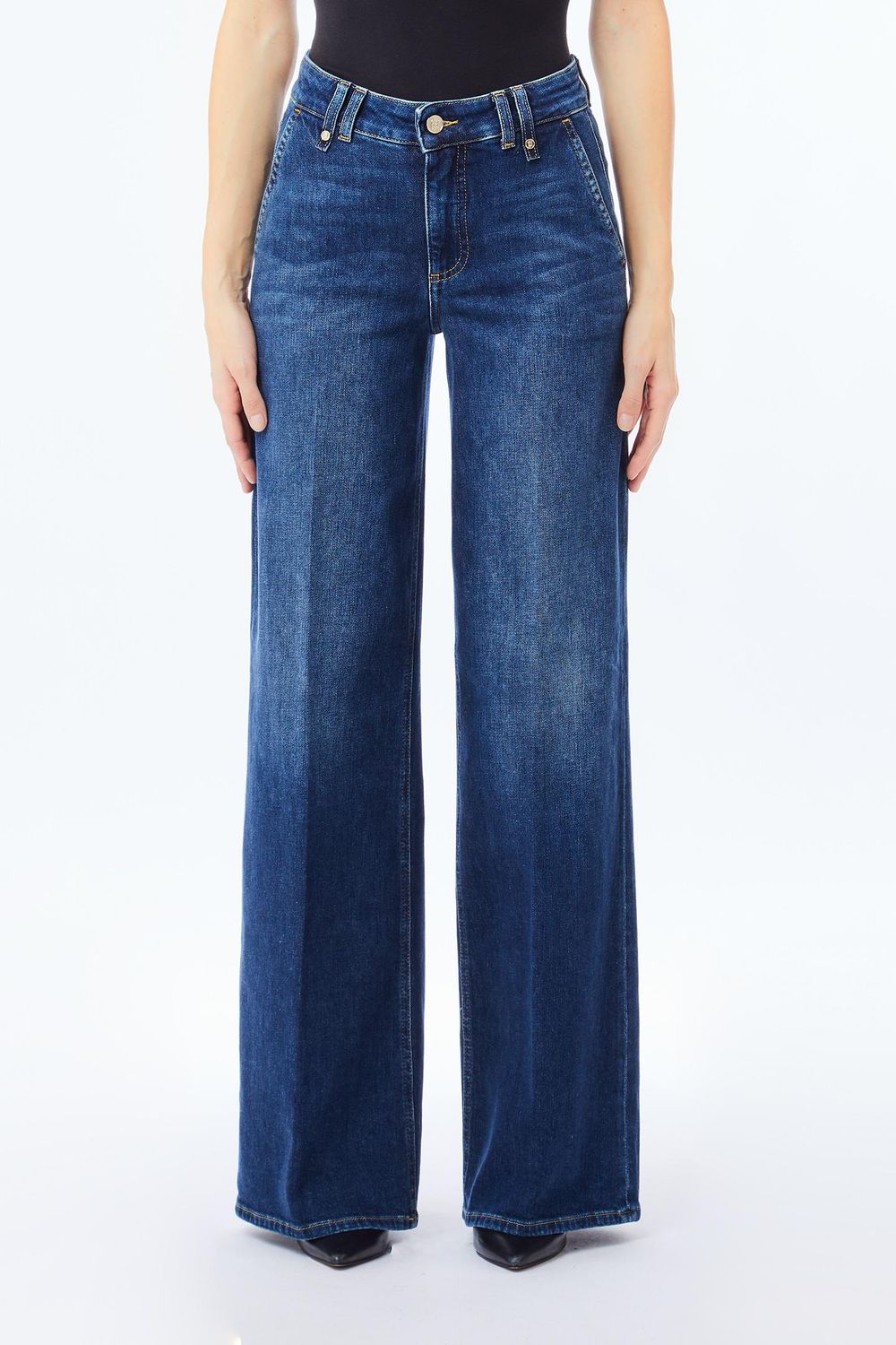 BROEK VAN LIU JO UF5128-D0269 78947 DEN.BLU LT.STREET WA