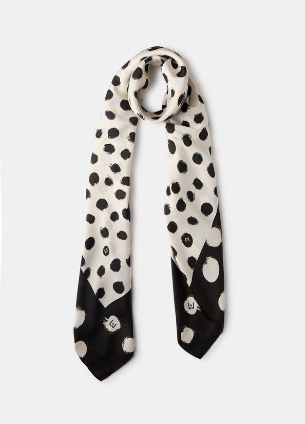 SJAAL VAN LIU JO 2F5085-T0300 M9168 SNOW WHITE/POIS NERO