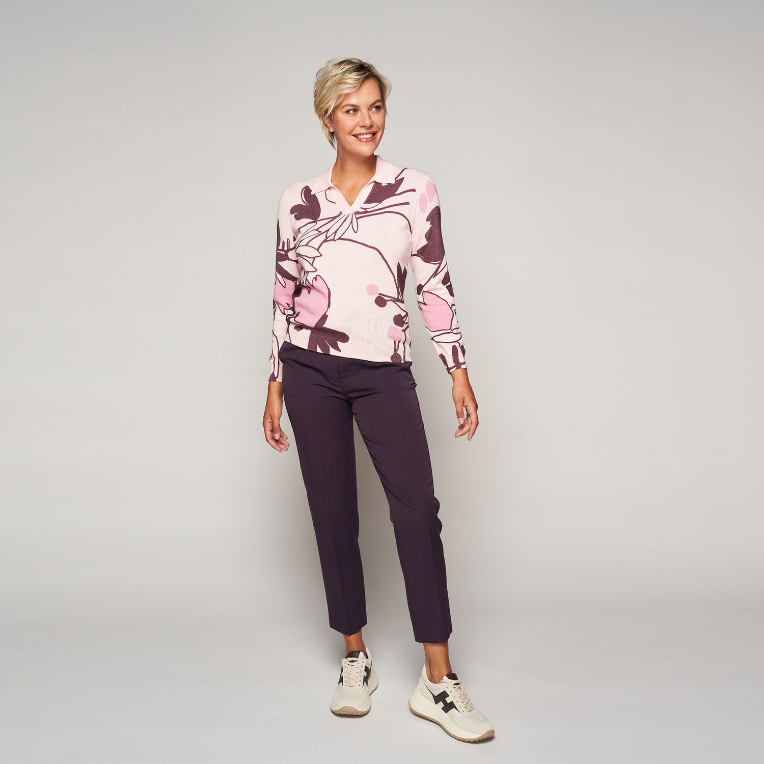 BROEK VAN GREEN ICE TALINNA  Aubergine