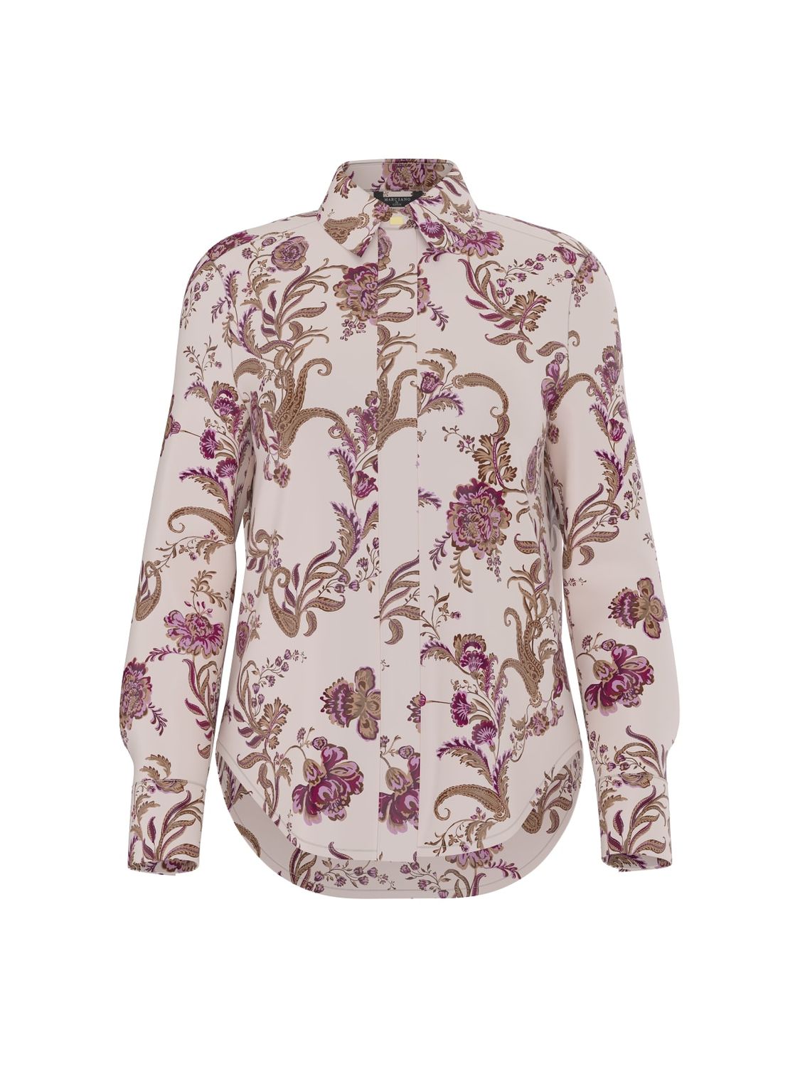 BLOES VAN MARCIANO BY GUESS 5GGH32 7298A P0NK FLORAL PAYSLEY ICE C