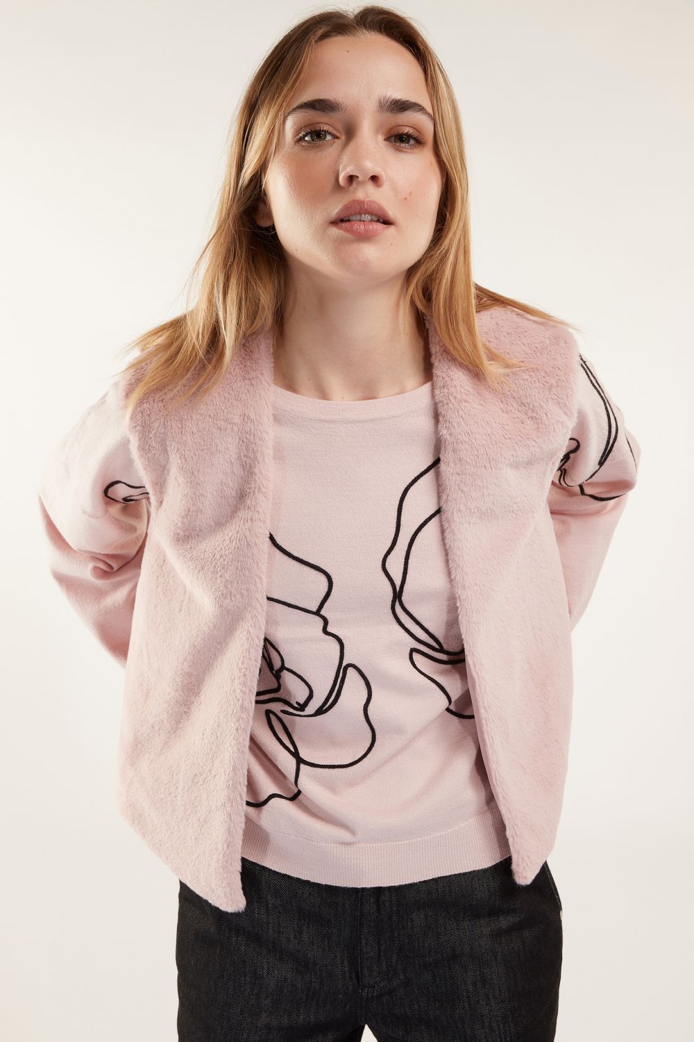 GILET VAN SENSO S9974GT/X MARELLE. BLUSH