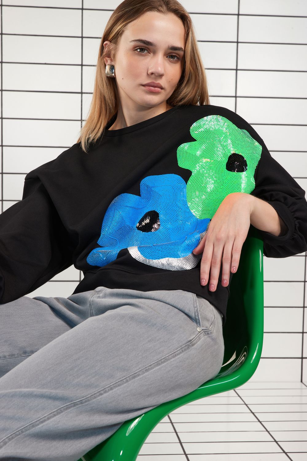 PULL VAN SENSO S1947PL/R NOOMI FLOWER