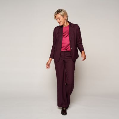 BROEK VAN GREEN ICE TURKU  Aubergine