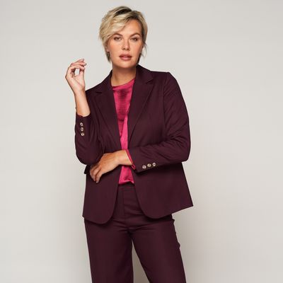 BLAZER VAN GREEN ICE TEPIC  Aubergine