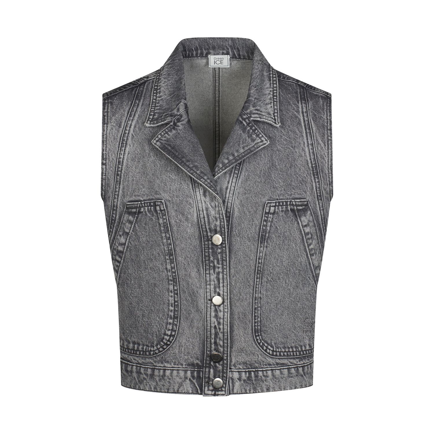 VEST ZM VAN GREEN ICE KURO  Lt.grey