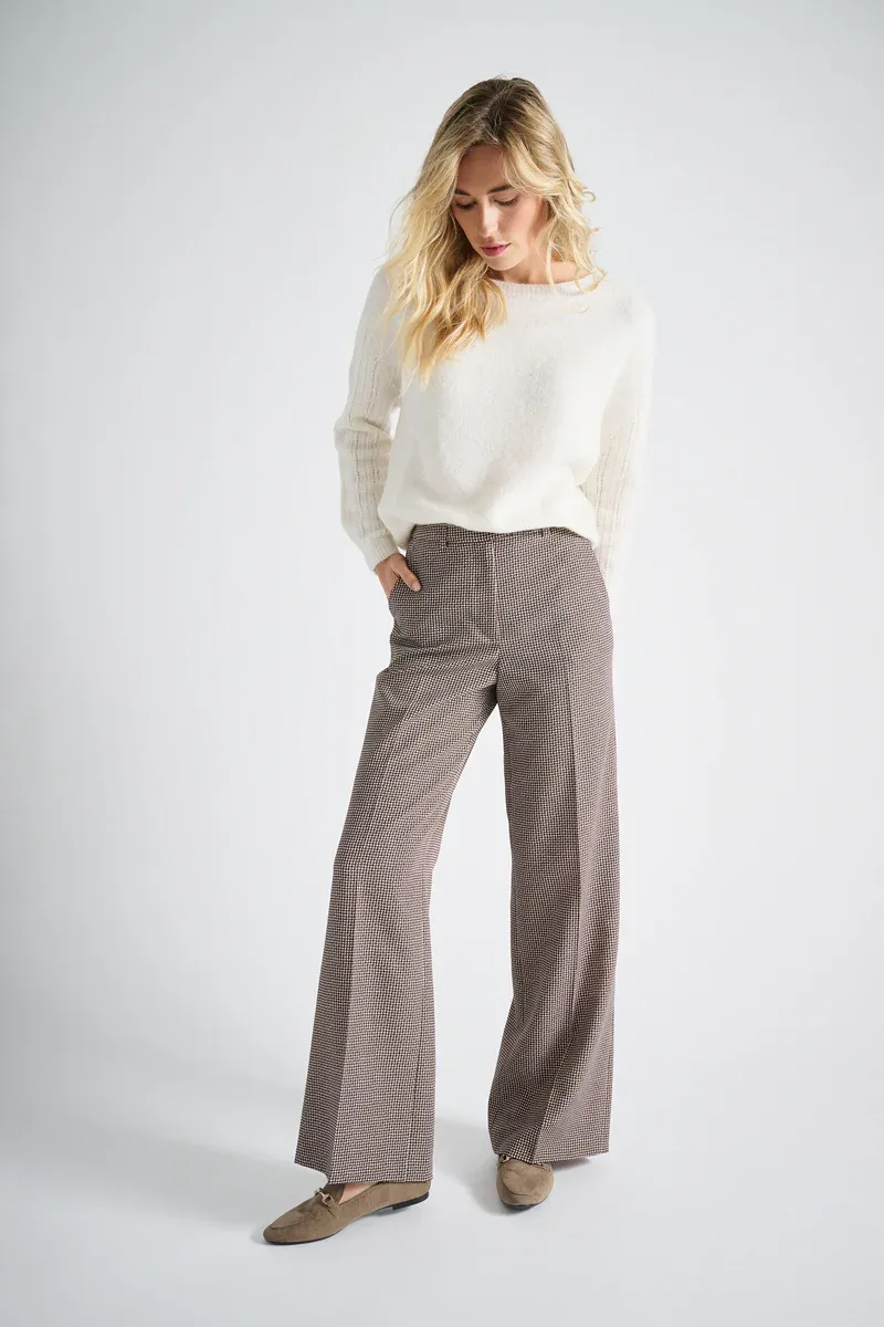 BROEK VAN MARIE MERO TR55L/701 BROWN